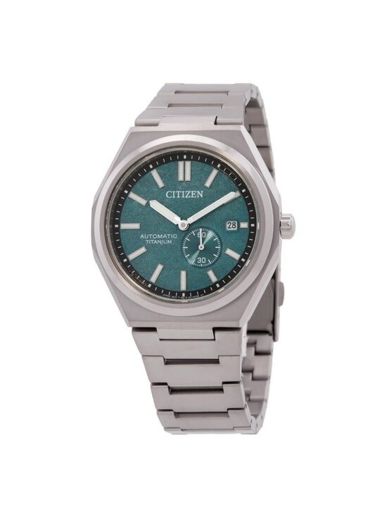 NWT Citizen Zenshin Automatic Green Dial Men\'s Watch